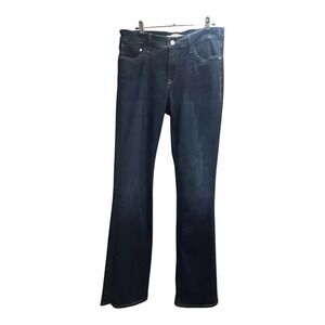 Womens Mavi Marcia Bootcut Mid Rise Jeans Dark Blue 29/34*